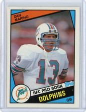 1984 Topps #123 DAN MARINO Rookie Card - Miami Dolphins