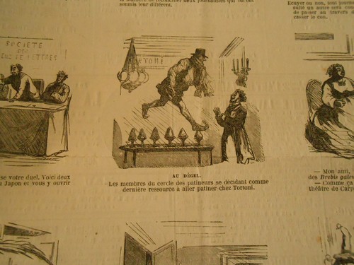 Vignettes 1867 Musique morceau Partant por la Crète Patiner chez Tortoni - Picture 3 of 3