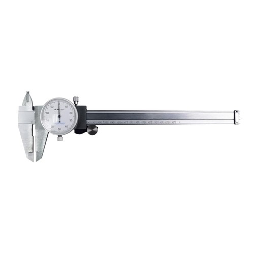 HFS(R) 0-6" Acero Inoxidable 4 Vías Dial Pinza Imperial .001" A Prueba de Golpes - Imagen 2 de 7