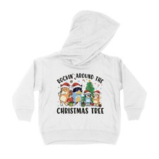 Bluey Rockin  Around The Christmas Tree Toddler Hoodie Kids Sweatshirt