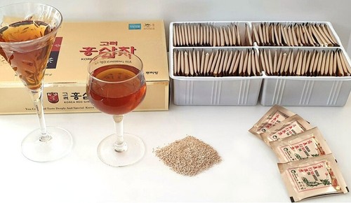 Korean No.1 Red Ginseng Mild Instant Tea Bag Pack 100 Packets Recover Strength - Picture 5 of 12