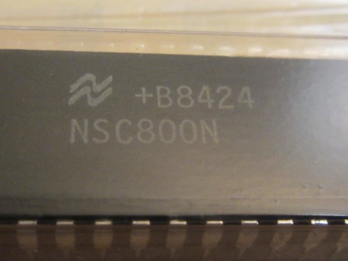 NSC800N High Performance CMOS 2.5 MHz Microprocessor Rare CPU IC Collectible - Picture 2 of 5