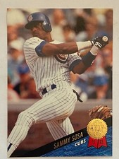 1993 Leaf Sammy Sosa Chicago Cubs #70