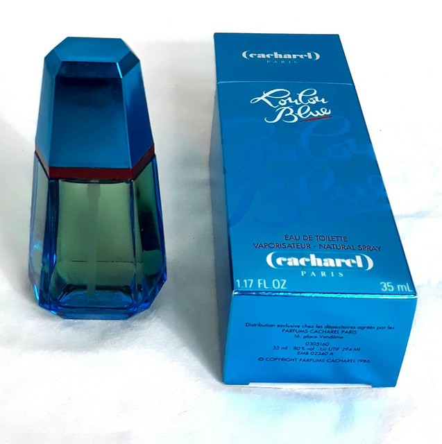 Loulou Blue By Cacharel Paris Eau De Toilette Natural Spray 35ml Near Full