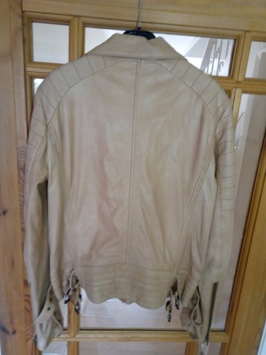 Chaqueta de cuero para mujer Gerard Darel talla 36 pequeña  - Imagen 6 de 14