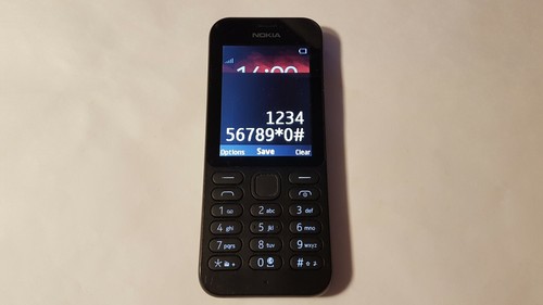 Nokia 215 Handy (Virgin) RM-1111 - Schwarz - Bild 3 von 11
