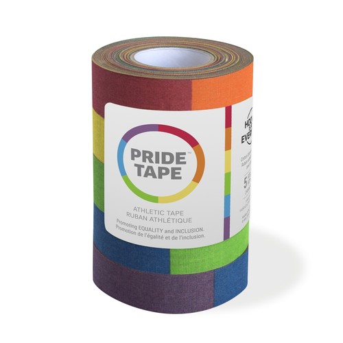 Five-Roll Player Pack Pride Hockey Tape