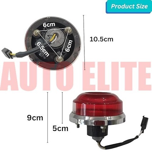 Tail Light & Stop Lamp Assembly Fits Royal Enfield Classic Reborn 350/500cc - Picture 4 of 9