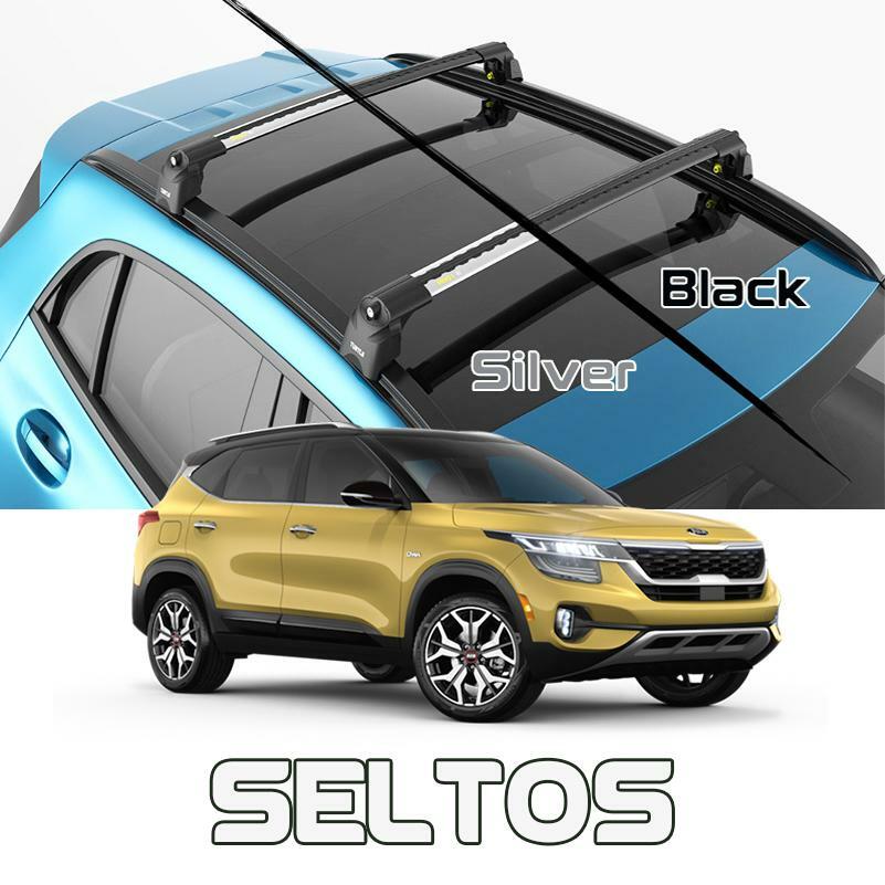 入荷予定 HALプロショップ2Roof Racks Cross Bars Carrier カーゴラックs Rail Aluminium Silver Set