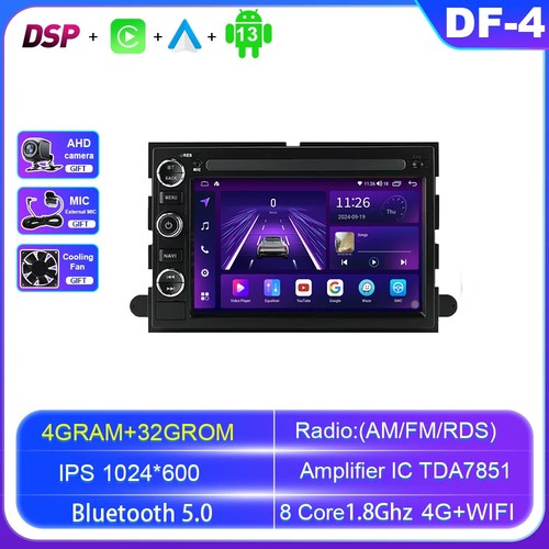 Para Ford/Mustang/Lincoln/Estilo Libre Android Radio Coche GPS Reproductor de Video Pantalla 4G - Imagen 11 de 30