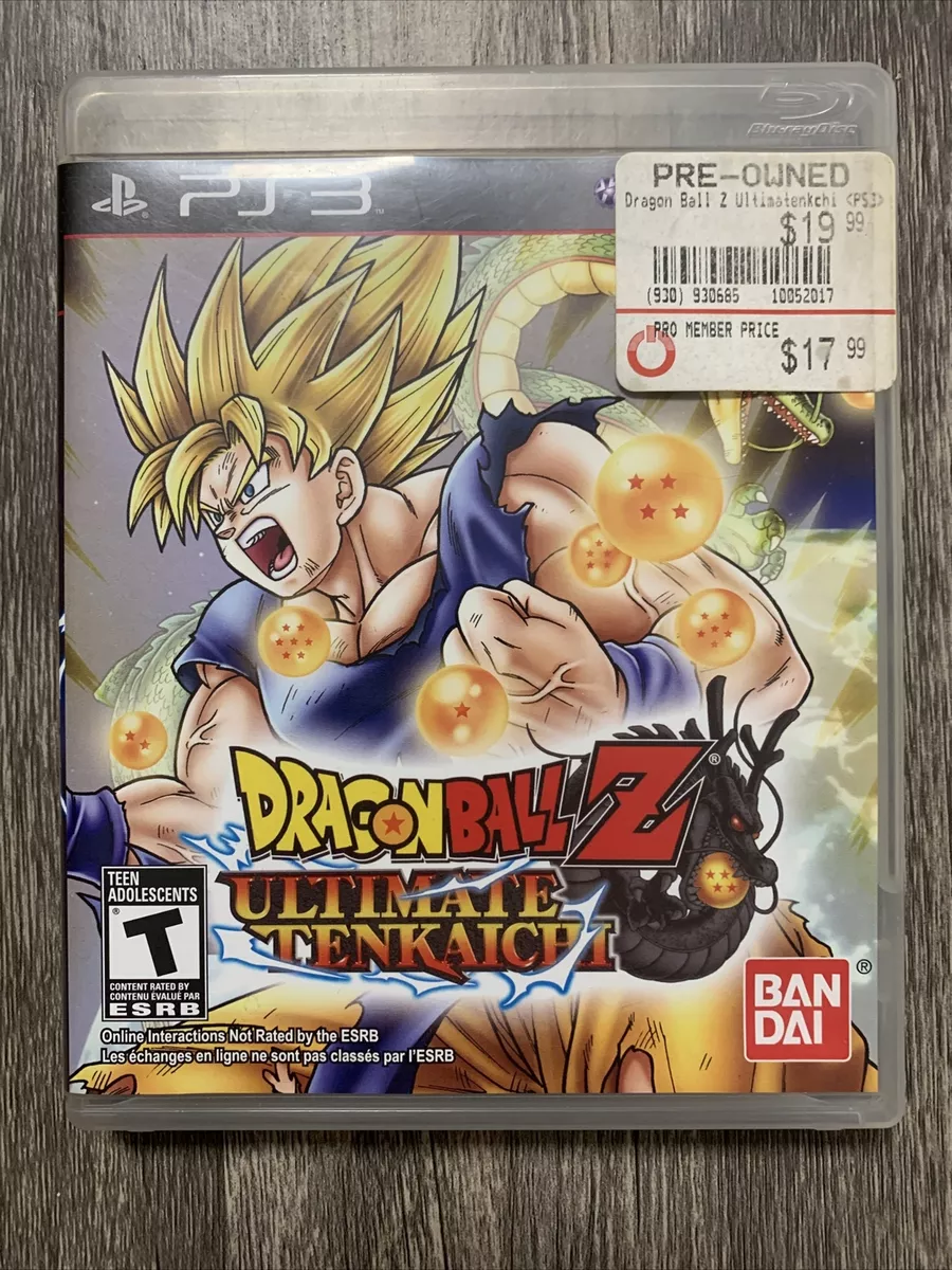 PlayStation Dragon Ball Z: Ultimate Tenkaichi Games