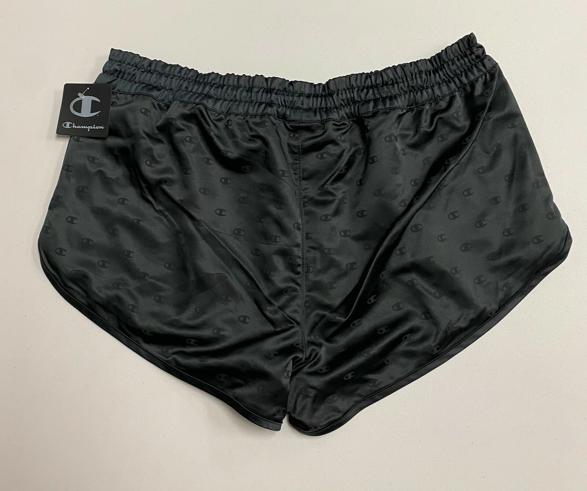 Champion Women s Satin Shorts Black XXL WM416 550220
