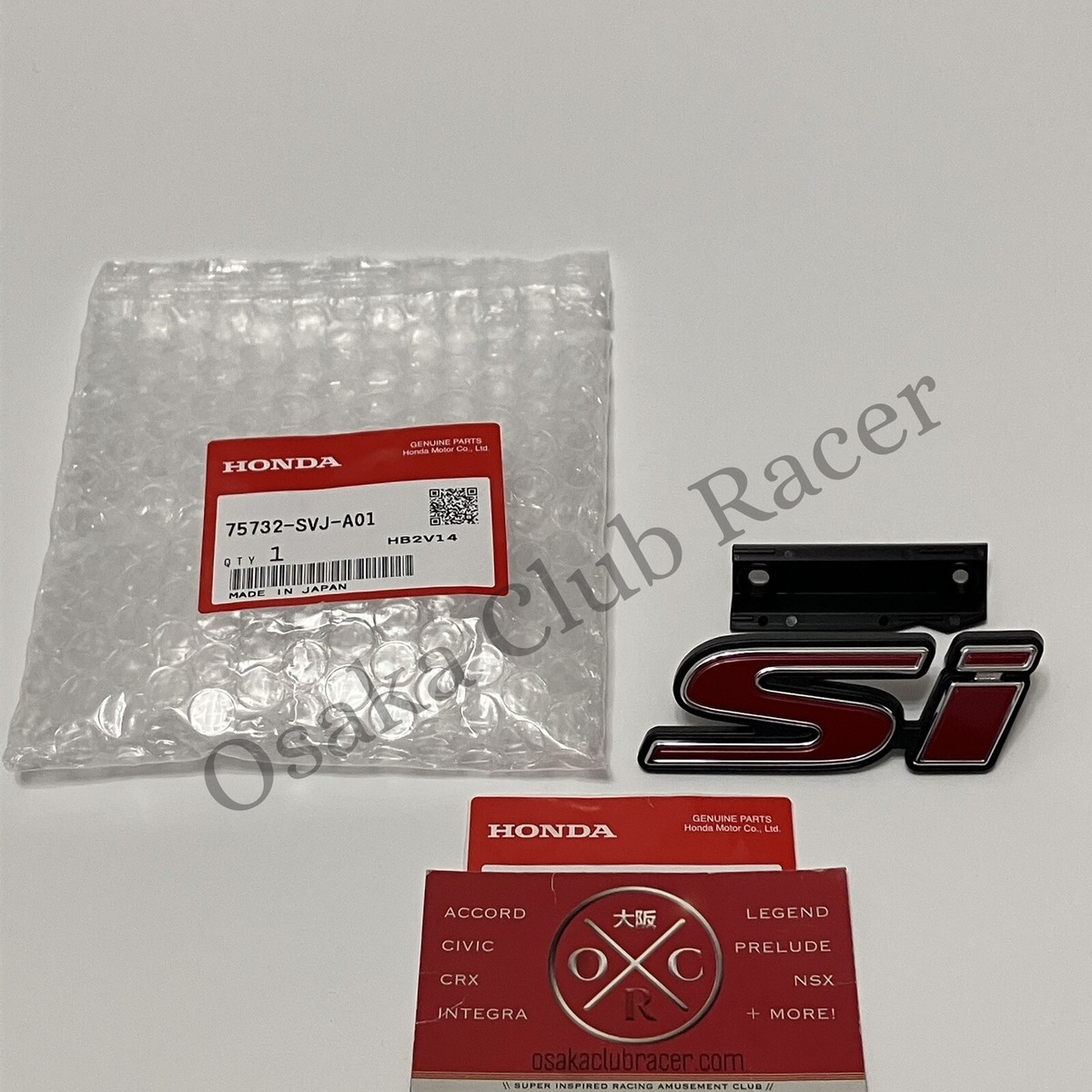 15専用 New OEM 09-11 Honda Civic Si SEDAN Front Grille Emblem Badge