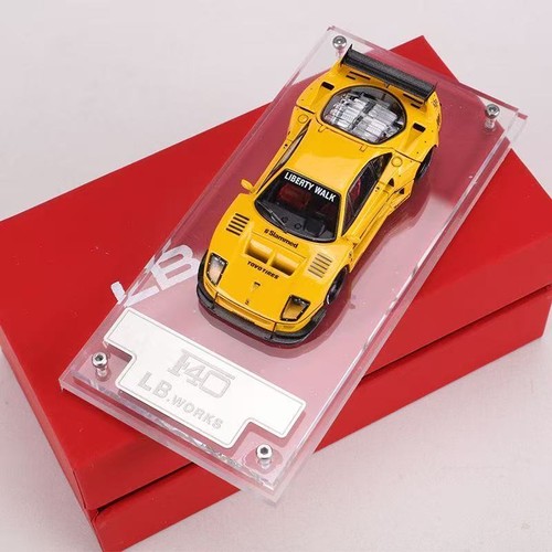 Star Model 1:64 Ferrari F40LBWK Modified Open-Top Replica Alloy Car Model - Picture 21 of 30