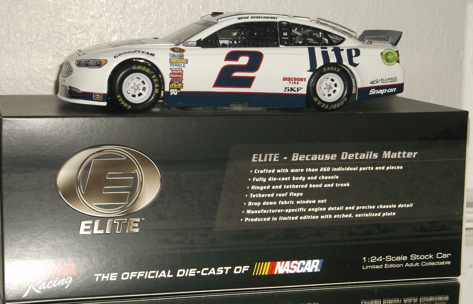 2016 RCCA BRAD KESELOWSKI MILLER LITE ELITE 1 24 CAROF 150 MADE RARE NICE 2016 RCCA BRAD KESELOWSKI MILLER LITE ELITE 1 24 CAROF 150 MADE RARE NICE
