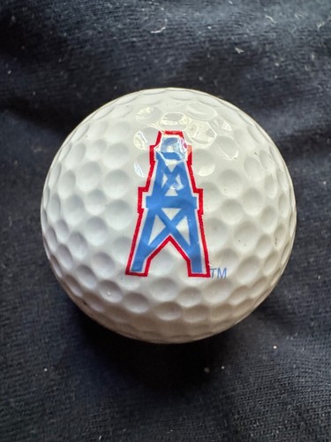 Vintage Houston Oilers NFL Logo Wilson Pro Staff Golf Ball