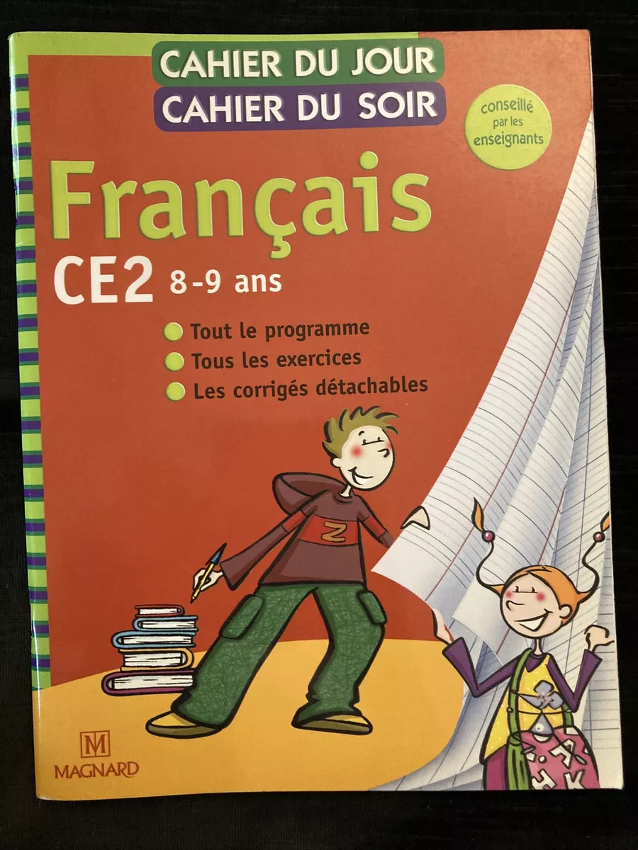 Cahier Du Jour Ce2 Fran�ais CE2 by Magnard {Paperback} **GREAT CONDITION** 9782210744622 | eBay