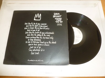 DANA BRYANT - Wishing from the top - 1986 UK double 6-track 12'' single - PROMO