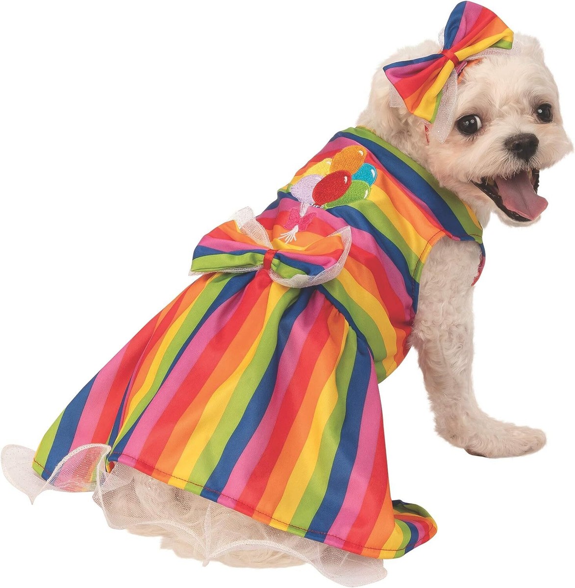 Pet Rainbow Party Dress Costume Pet Rainbow Party Dress Costume