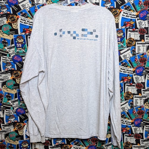 Liquid Sky Design NYC Jungle DNB VTG 90s Rave Club Techno Long Sleeve Shirt XL - Picture 8 of 9