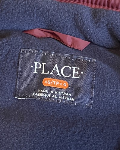 The Children's Place Toddler Boys XS-4 Zip Up Puffer Vest Fleece Lining Pockets - Picture 4 of 7