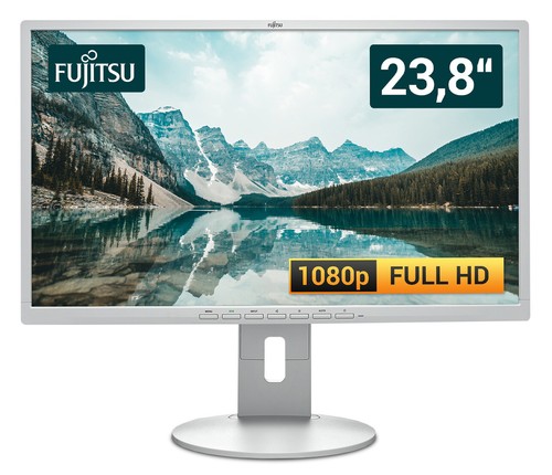 Fujitsu B24-8 T - 23,8 Zoll Bildschirm 1920 x 1080 VGA DVI DisplayPort B-Ware - Bild 1 von 3