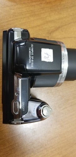 Olympus SP-815UZ 14.0MP Digital Camera Black AS IS LCD cracked - Picture 3 of 5