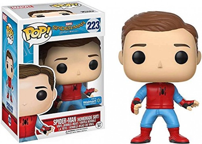 Homemade Suit Unmasked Spider-Man (Spider-Man Homecoming) Limited Edition Funko Homemade Suit Unmasked Spider-Man (Spider-Man Homecoming) Limited Edition Funko