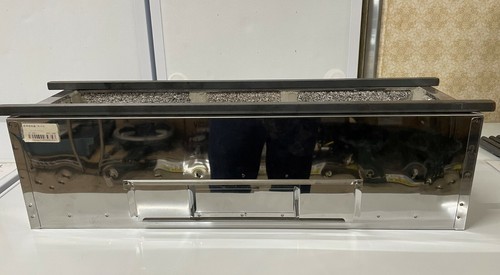 Yakitori BBQ Stainless Charcoal Grill Barbecue Hibachi Konro 45 x 14cm Japan - Picture 4 of 12