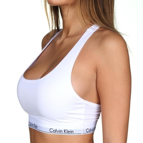 Calvin Klein Womens 3 Pack Sport Bras Bralettes Cross Back Underwears Cotton - Picture 46 of 57