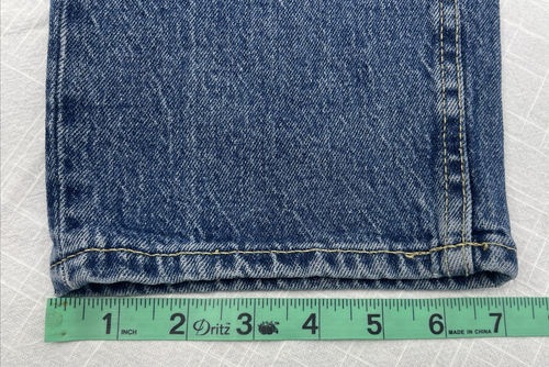 Free Assembly 90s Straight Stretch Cotton Denim High Rise Jeans Womens Sz 10 NEW - Picture 7 of 10