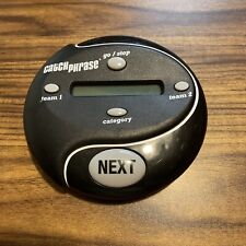 Hasbro Catch Phrase Handheld Electronic Game 2016 Black Tested Working