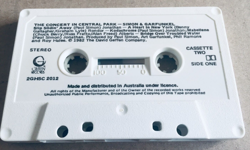 Simon & Garfunkel - Live In Central Park - Fatbox 1982 - 2 x Cassettes - Picture 10 of 12