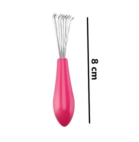 Cepillos de plástico limpiadores de peine para todos los peines herramienta integrada de limpieza del hogar - Imagen 4 de 11