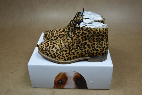 Hush Puppies Damen Bailey Chukka Stiefel Leopard Kalbshaar Größe US 6,5 - Bild 2 von 7