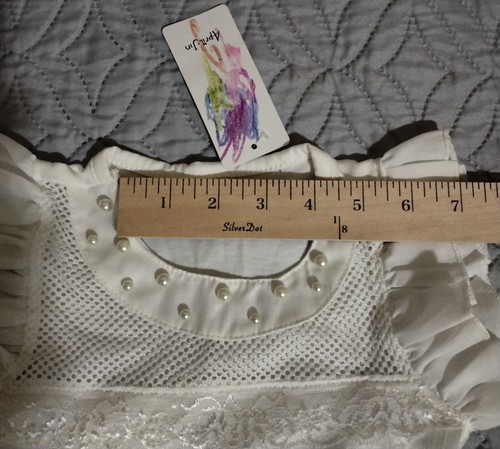 NEW 2pc GIRL'S Boutique Short & Shirt set SIZE 3T - 4T (100cm) Floral & White - Picture 14 of 21