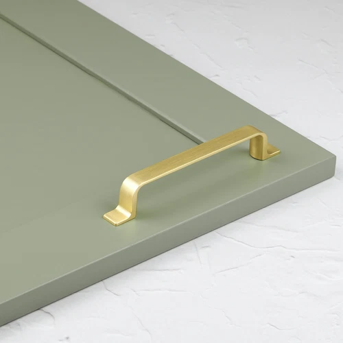 10x 128mm Brass Handles Gold Brushed Kitchen Cabinet Cupboard Door Drawer Pull