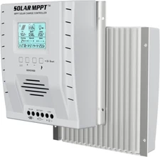 60 Amp 12V/24V Auto, 60A Solar Panel Charge Regulator with Blacklight LCD Displa