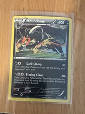 Pokemon Card Houndoom 56/101 Plasma Blast Holo Foil Black & White Rare LP 2013