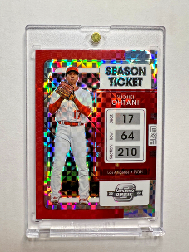 2022 Panini Chronicles - Contenders Optic Building Blocks Prizm #4 Shohei Ohtani
