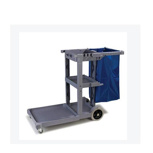Janitorial 40x28x69cm Housekeeping Cart Replacement Bag Blue - Picture 5 of 9