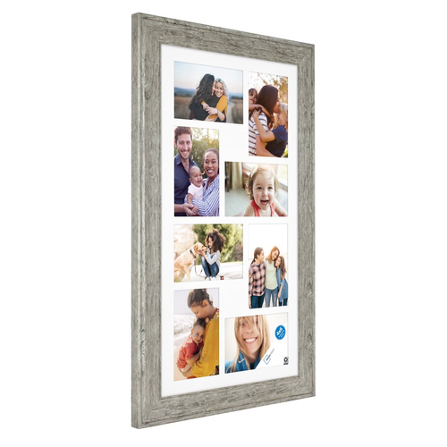 8-Opening Wall Collage Picture Photo Frame W/Front Glass Home Office Decor 4"X6" - Picture 3 of 12