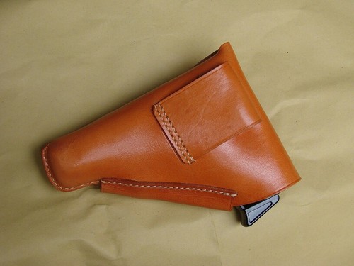WWII German Wehrmacht Walther PPK Holster “Akah” Repro - 第 3/8 張圖片