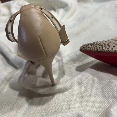 Christian Louboutin Maria Strass Pumps 100mm Size 38 NEW - Picture 8 of 24