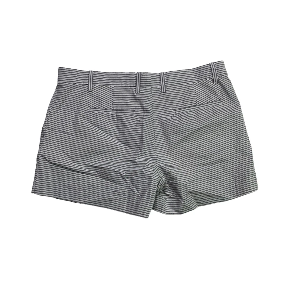 Шорты летние женские Khakis by Gap размер 4 серые в полоску китайская средняя посадка саржа - Изображение 2 из 4