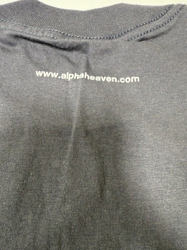 VINTAGE ALPHA THE IMPOSSIBLE THRILL Werbe T-Shirt Gr. S - Bild 8 von 11