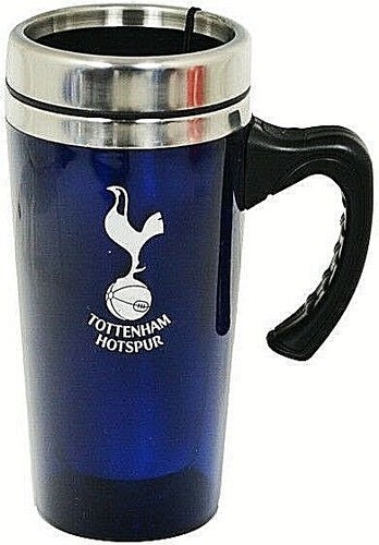 THERMAL CLUB CRESTED ALUMINIUM TRAVEL MUG SAFE HOT TEA COFFEE CUP HOLDER - Picture 17 of 22