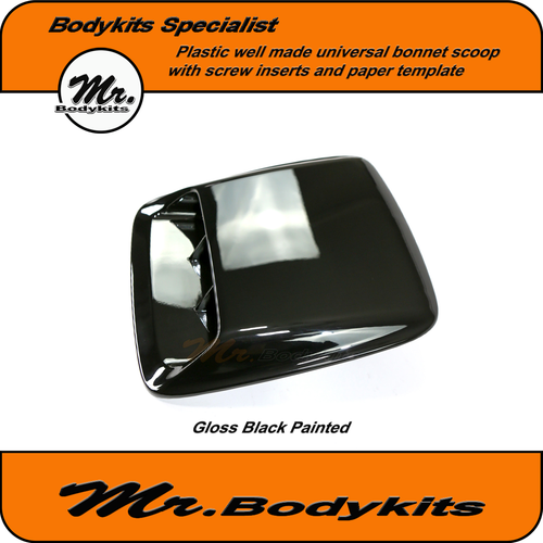 Gloss Black Bonnet Intake Scoop FOR MITSUBISHI TRITON-MJ/MK/ML/MN/MQ/MR/GLX/GL - Bild 2 von 8
