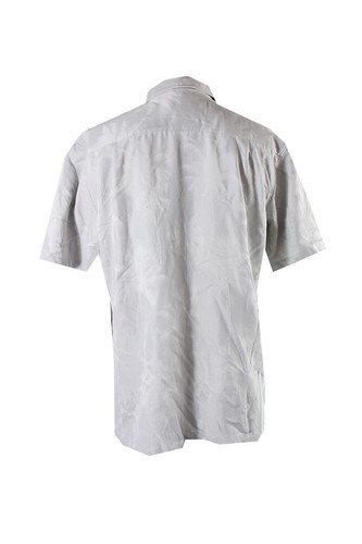 Camisa De Manga Corta Con Relieve De Palma Gris Claro Jack O'Neill S - Imagen 2 de 3