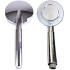 Chrome 4” Round Jet Rose Shower Head 3 Functions Bath Attachment Accessory